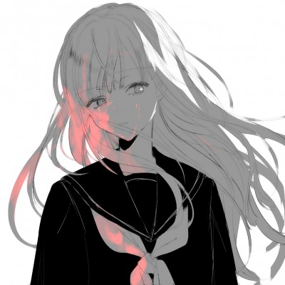 13张高清高冷风动漫女生微信头像合集