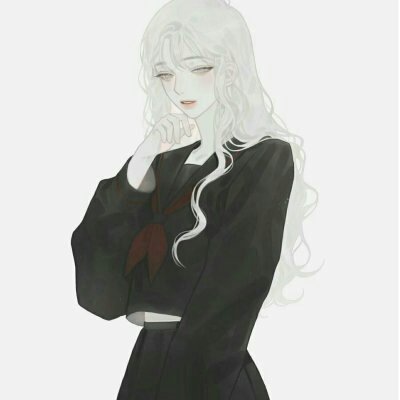 26张超飒手绘女生头像！霸气感拉满还高清好看