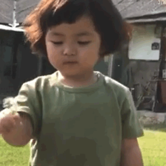 罗熙吹蒲公英的动图表情包来啦