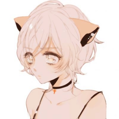 24张超可爱猫耳女生卡通头像 高清动漫款直接存