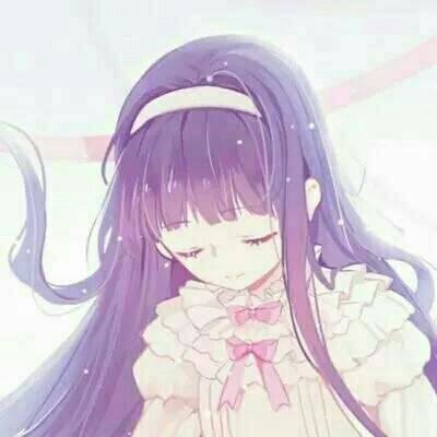 35张超治愈！唯美清新动漫女生头像合集