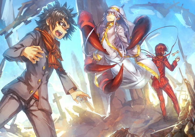 《魔法禁书目录》高清壁纸合集 上条当麻右方之火神裂火织等角色登场