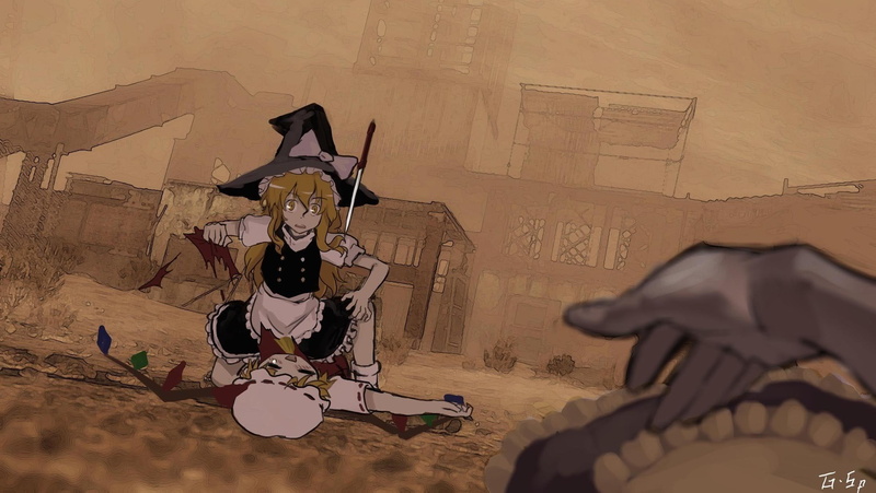 东方Project同人壁纸合集 雾雨魔理沙芙兰朵露等角色高清图