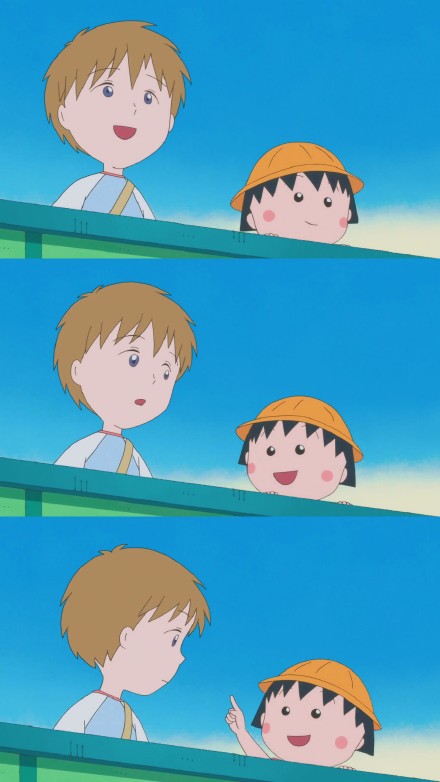 樱桃小丸子主题拼接壁纸合集