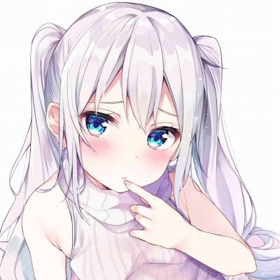 14张高清二次元伤感动漫女生头像合集