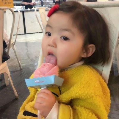 12张搞怪可爱萌娃女生QQ头像 高清氛围感拉满