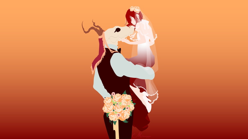 《魔法使的新娘》高清壁纸来袭 艾利亚斯&智世超养眼