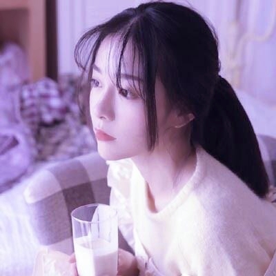 9张高清紫色系唯美女生头像 氛围感拉满