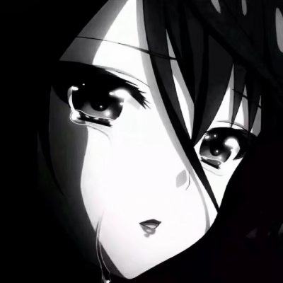 33张高清动漫暗黑高冷女生头像 氛围感拉满