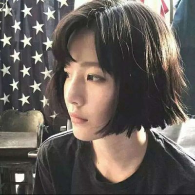 36张超酷短发女生头像 高清好看直接存