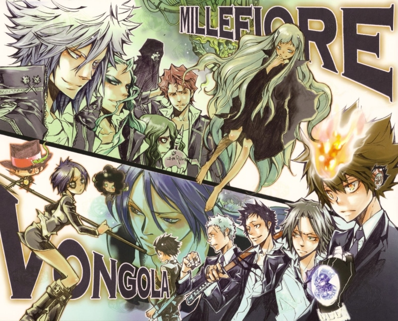 家庭教师HITMAN REBORN!壁纸合集 蓝波云雀恭弥等角色高清图