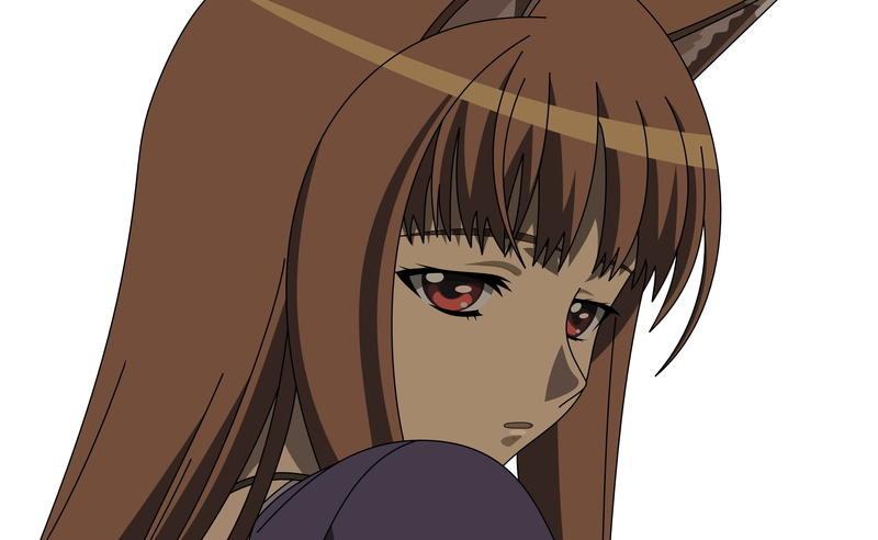 2K高清壁纸！《狼与香辛料》赫萝的狼系艺术美图