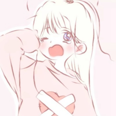 30张粉粉嫩嫩动漫女生头像 戳中少女心的QQ头像合集