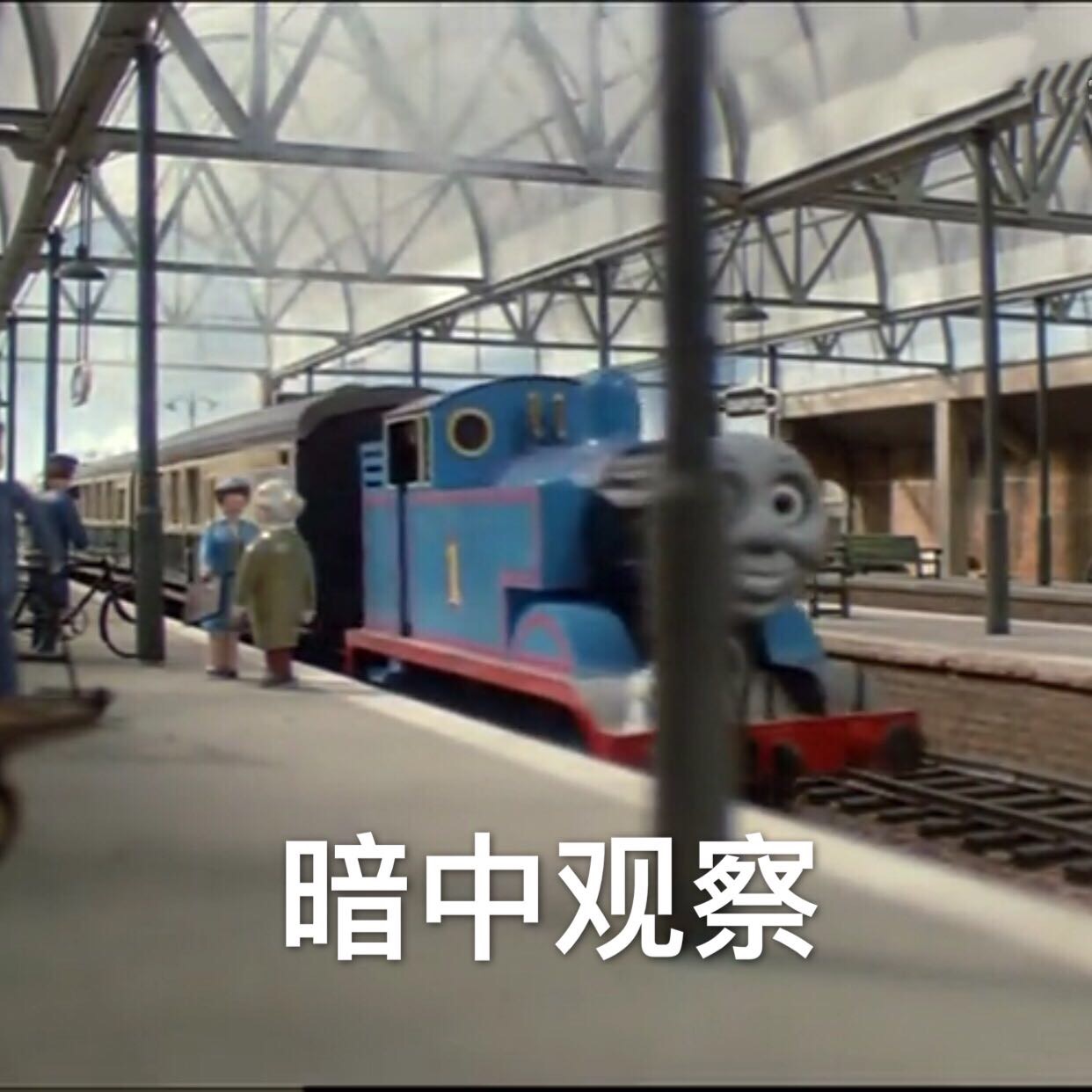 托马斯小火车表情包合集 斗图必备