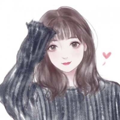 6张超有氛围感的文艺风动漫手绘女生头像 适合当微信头像