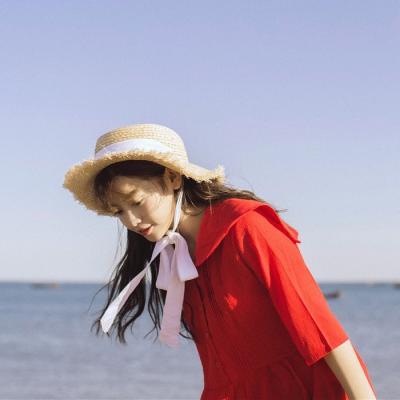 24张小清新蓝色系女生头像 高清淡蓝色背景女头合集