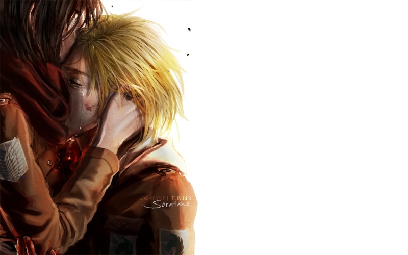 《进击的巨人》安娜·里昂哈特&三笠·阿克曼高清壁纸合集