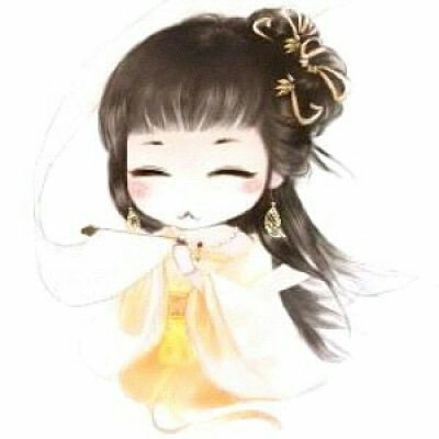 古风Q版呆萌女生头像合集，14张高清古风萌系头像任你选