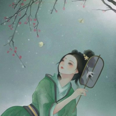 26张清透雅致的古风动漫女生头像合集