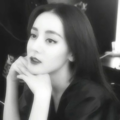 女生专属黑白微信头像 11张合集