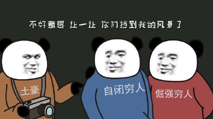 B站UP主阿幕降临的熊猫头表情包来啦