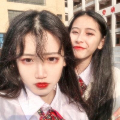 适合抖音用的一对两张高清闺蜜头像 18款好看女生头像合集