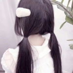 10张高清真人双马尾闺蜜背影头像 快和你的搭子安排上