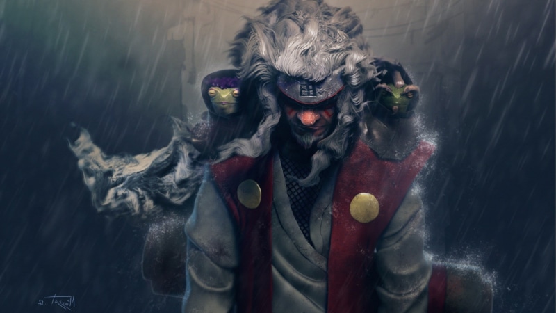 火影忍者疾风传 青蛙自来也主题壁纸合集