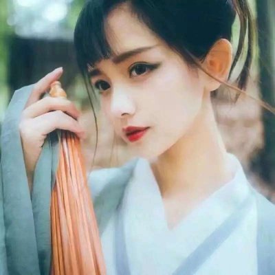 20张高清好看的古风真人女头 唯美氛围感拉满