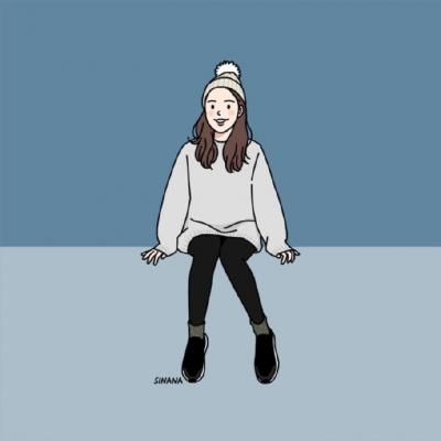 21张可爱好看的女生卡通头像 高清简约款合集