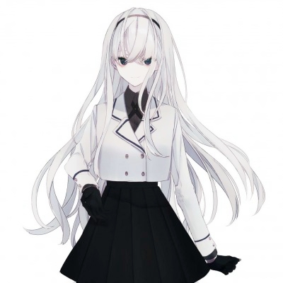 13张高清高冷风动漫女生微信头像合集