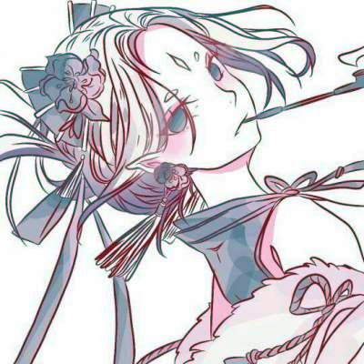 粉色系少女动漫头像合集！9张可爱高清图直接存