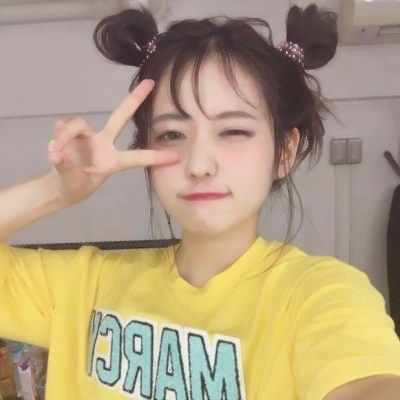 24张高清可爱萌系女生微信头像 真人版合集