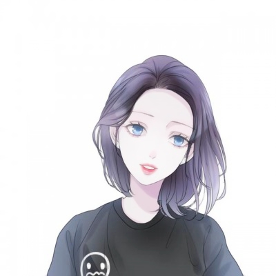 6张超有氛围感的文艺风动漫手绘女生头像 适合当微信头像