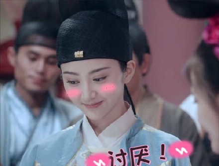 景甜甜美风表情包合集