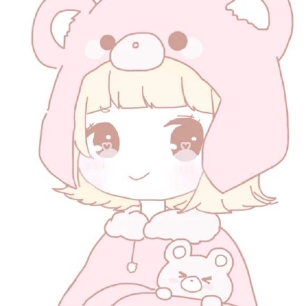 软乎乎粉色系女生头像合集