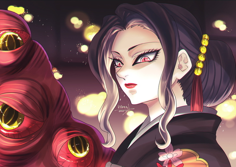 鬼灭之刃反派无惨！超帅2K高清壁纸合集