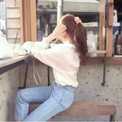 女生侧面背影高清头像合集 21张氛围感拉满