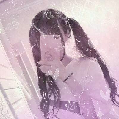 35张粉色系小清新少女头像 高清好看的女生头像合集