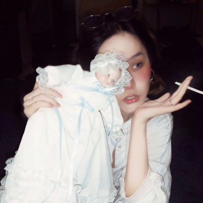 32张酷感原宿风女生头像 高清原图直接存
