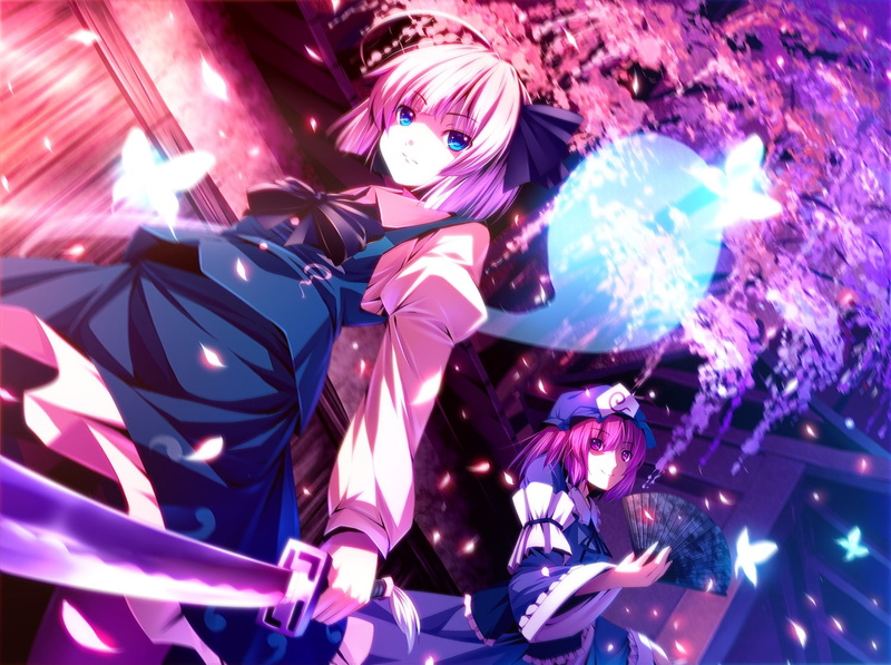 西行寺幽幽子绝美樱景壁纸合集