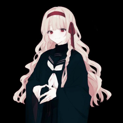 13张高清高冷风动漫女生微信头像合集