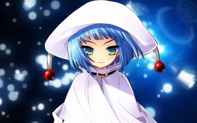 《灼眼的夏娜》黑卡蒂蓝发少女 2K高清壁纸合集