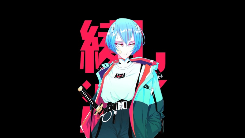 持枪少女壁纸合集｜新世纪福音战士同人
