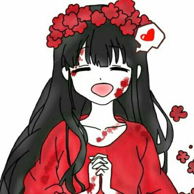 36张高清红色系动漫女生头像，氛围感拉满