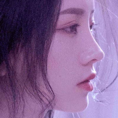 14张高清清新款！微信美女侧脸头像合集