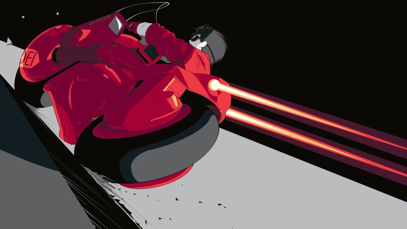 阿基拉金田正太郎摩托1080P高清壁纸来了！