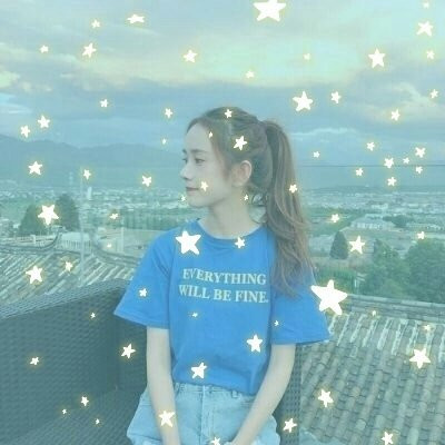 星星女生头像合集！34张高清唯美的星星系女头像分享