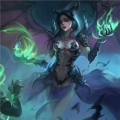 28张高清冷酷款！女生恶魔动漫头像合集来了