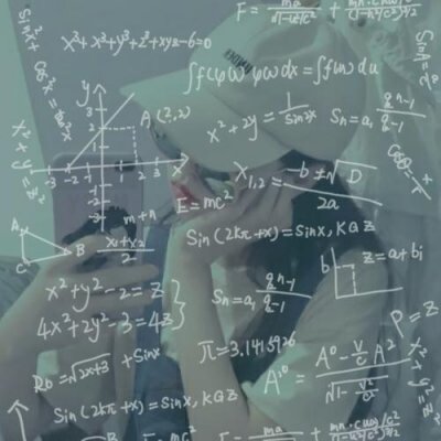 数学公式闺蜜头像一对！32张高清字母款两人配对头像来了